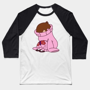 Gravity Falls Sad Mabel Baseball T-Shirt